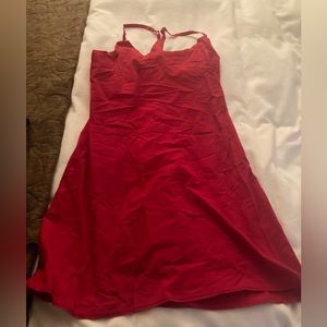 Outdoor Voices exercise dress red